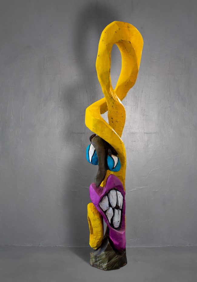 EH SICH NEIL, DER JÜNGERE VERSAH, WAR HURRICANE HILDE AUCH SCHON DURCHGERAST. ZURÜCK BLEIBT, SICHTLICH AUFGEWÜHLT, NICHT NUR DAS KNALLGELBE HAAR DES FOLKLOREMUSIKANTEN.