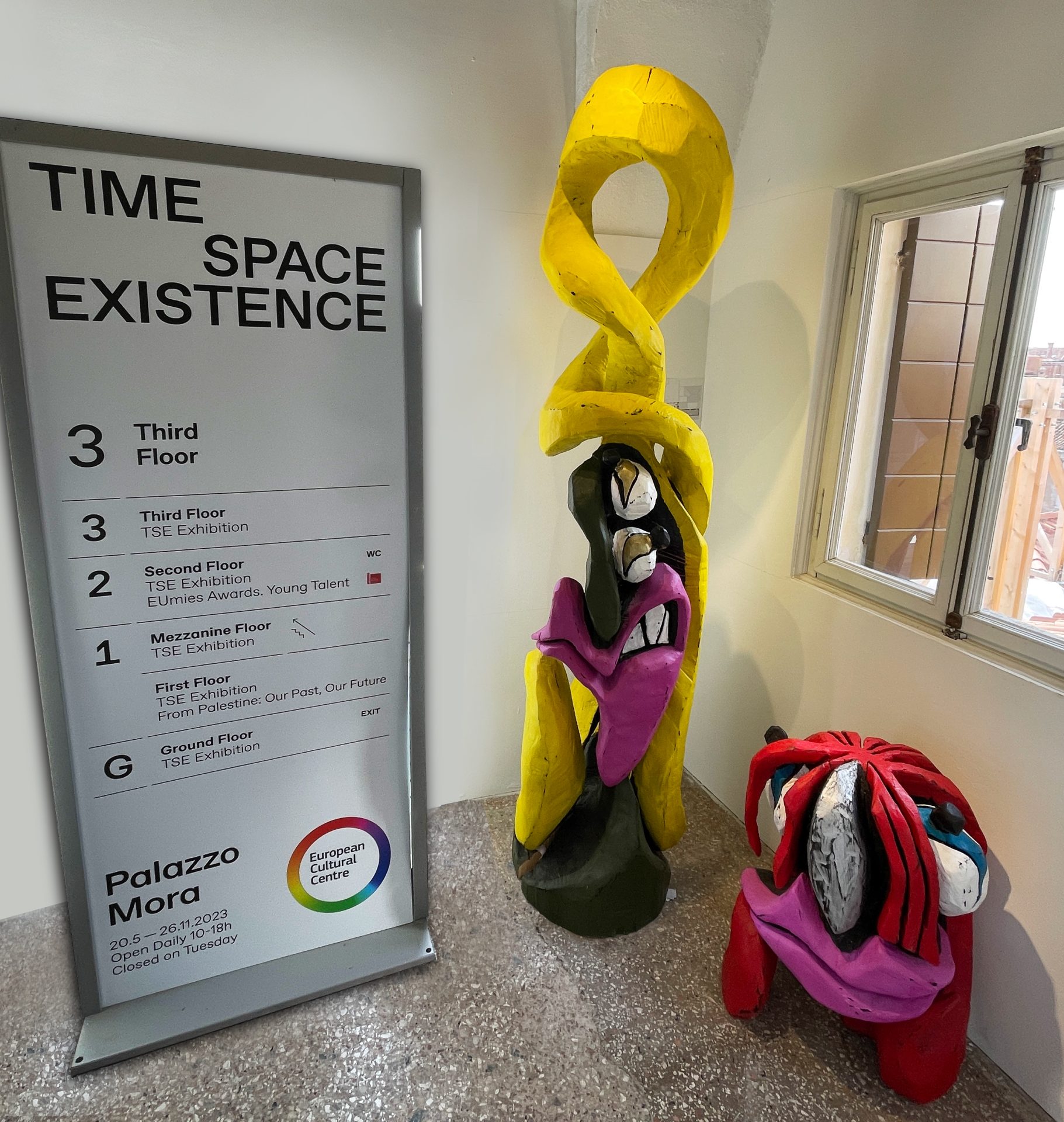 Exhibitions: TIME SPACE EXISTENCE, Kammer der unbewältigten Lebenskrisen